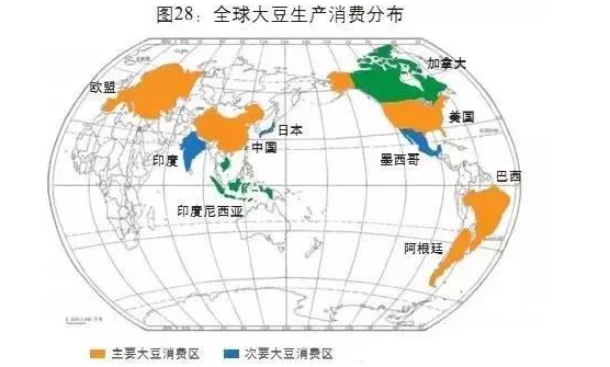 中国为什么从美国进口大豆？